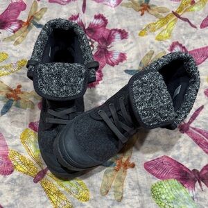 Rocket Dog Charcoal Joshua Pilot Black Knit Footwear